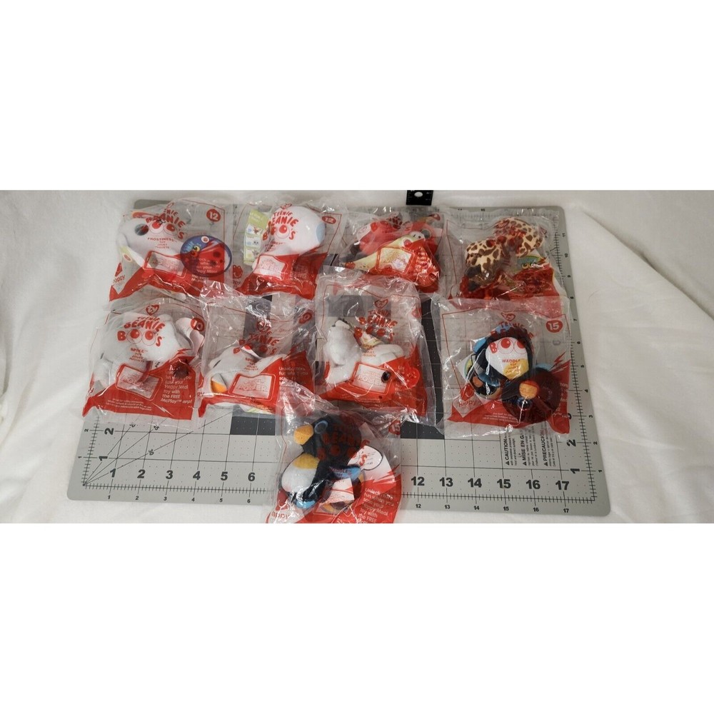 TY Teenie Beanie Boos Set of 5 McDonalds Mini Plush Toys Sealed 2017 - 2021